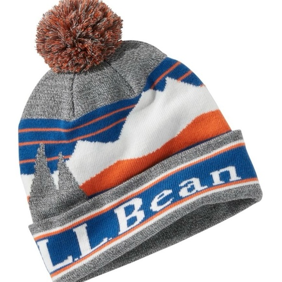 LL Bean Adult Katahdin Pom Hat - Picture 1 of 3